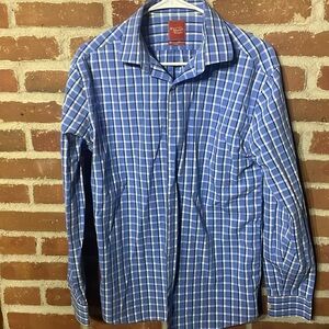 An Original Penguin Shirt, blue plaid